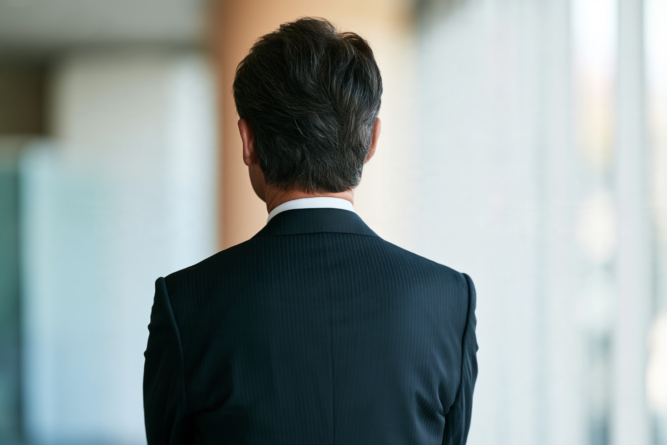 加盟店オーナーの声に添えた後ろ姿のイメージ写真