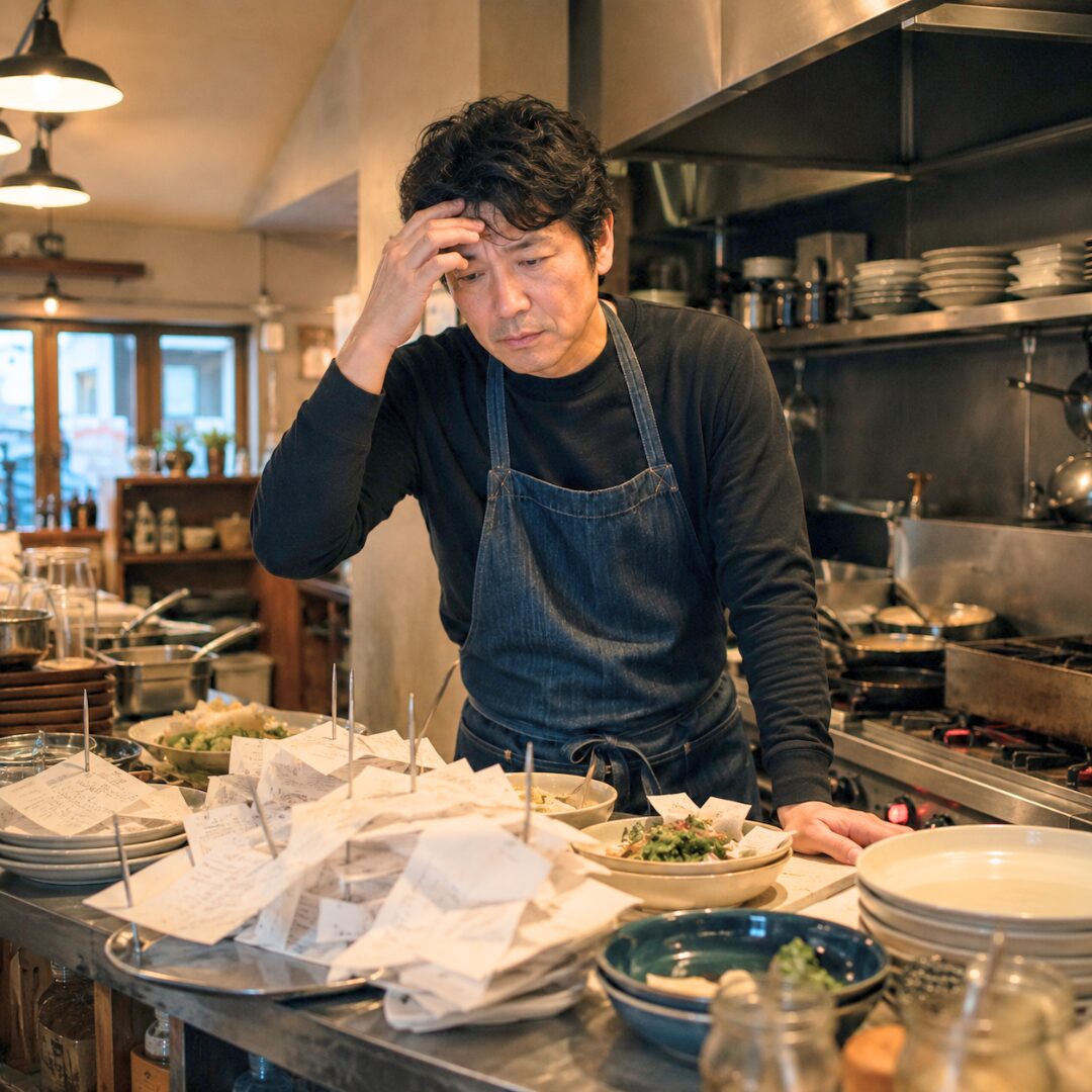 料理人に依存しているイメージ